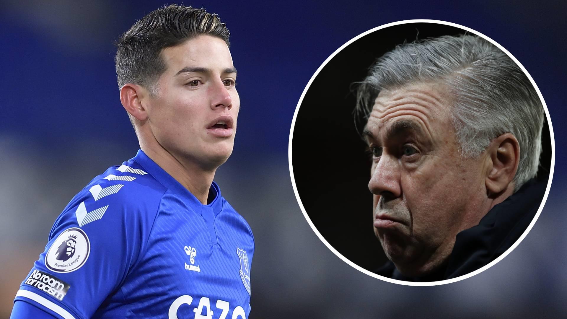 James Rodríguez - Carlo Ancelotti