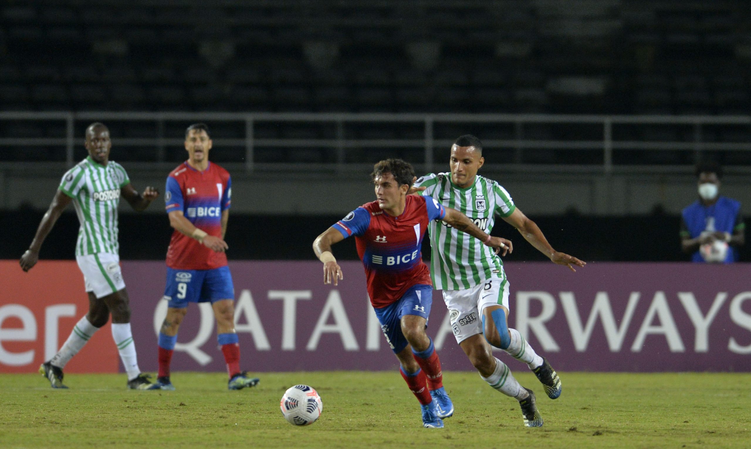 Universidad Católica 7 bajas contra Nacional