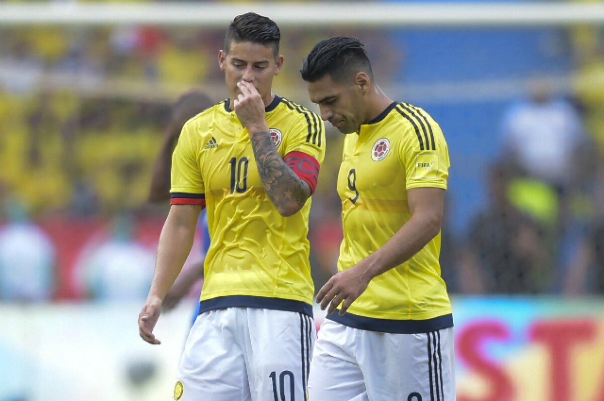 Colombia sin James y Falcao