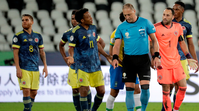 Cuadrado habló sobre la polémica jugada del partido Colombia vs Brasil