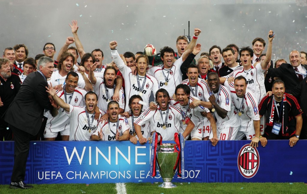 Milan no es campeón de Champions League desde hace 14 años