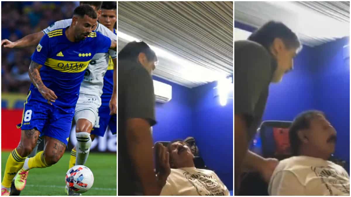 El papá de Riquelme defendió a Cardona