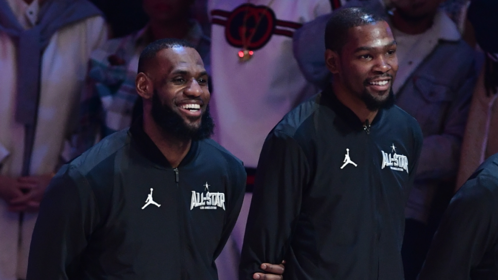 TODO LISTO PARA LEBRON VS. DURANT EN EL ALL-STAR