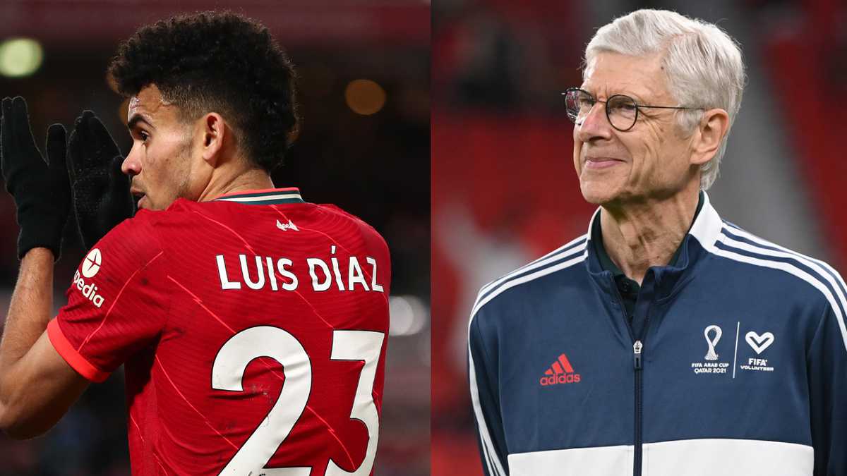 ARSENE WENGER, OTRA LEYENDA ENCANTADA CON LUIS DÍAZ