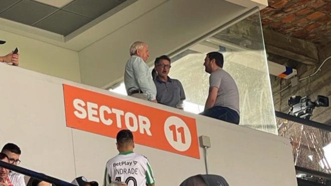 Así recibieron los hinchas de Nacional a Osorio