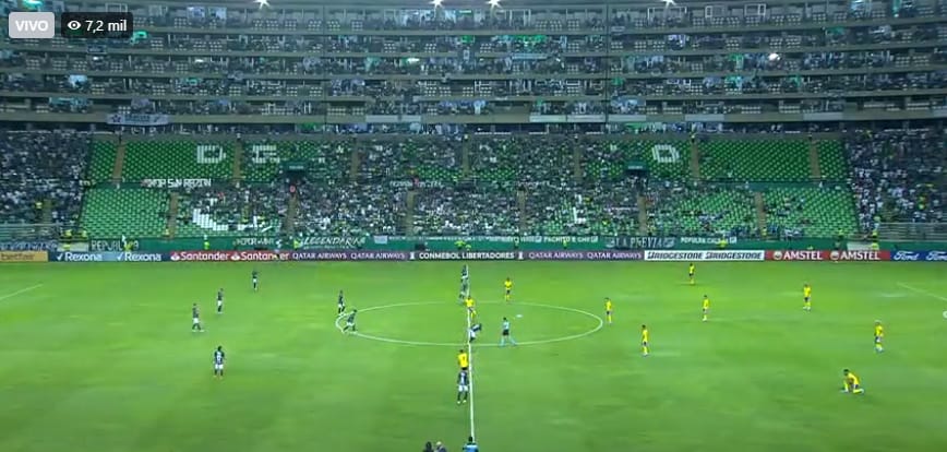 La hinchada del Cali no respondió en la Libertadores