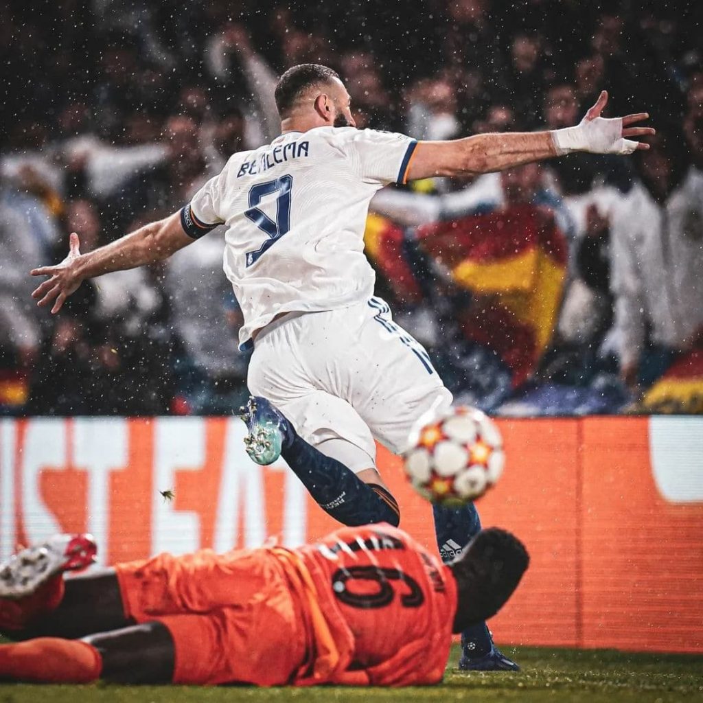 triplete Benzema Madrid Chelsea