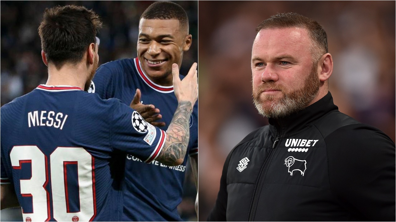 Rooney defendió a Messi de Mbappé