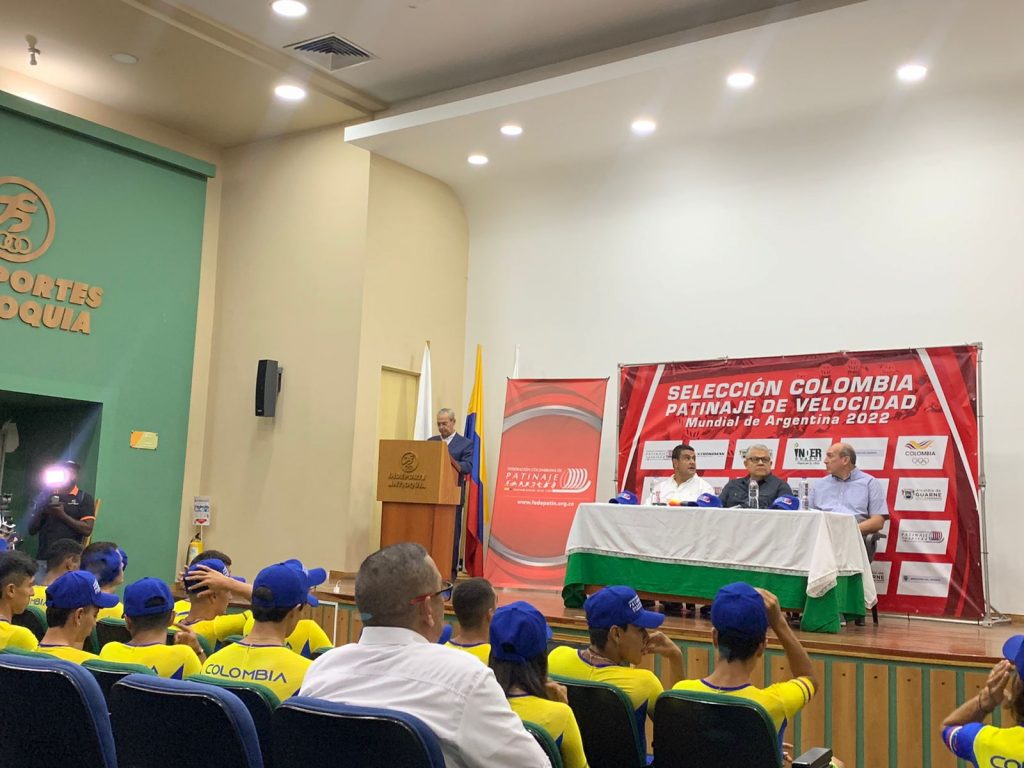 Presentación oficial Selección Colombia Patinaje