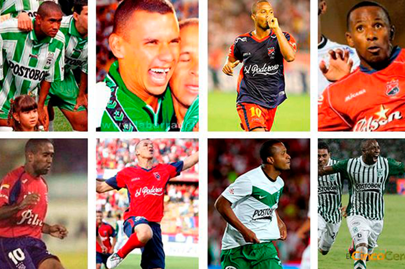 Jugadores que pasaron por Nacional y Medellín