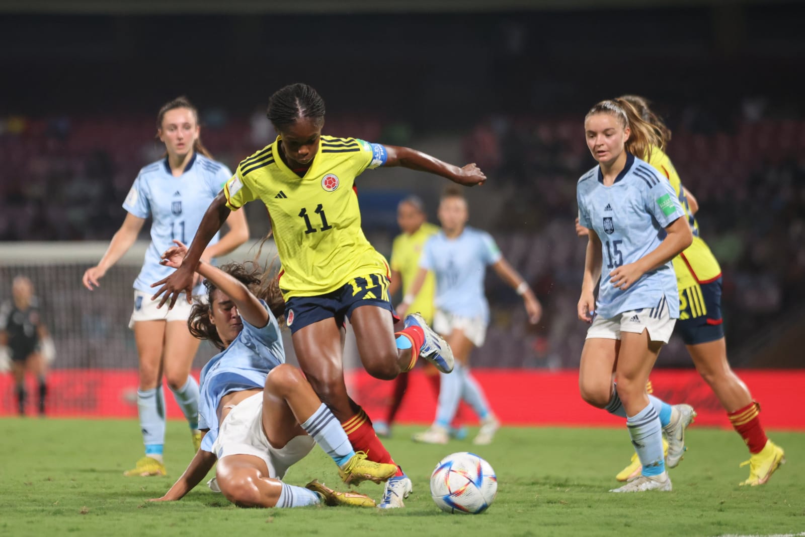 Colombia cayó ante España en la final del Mundial