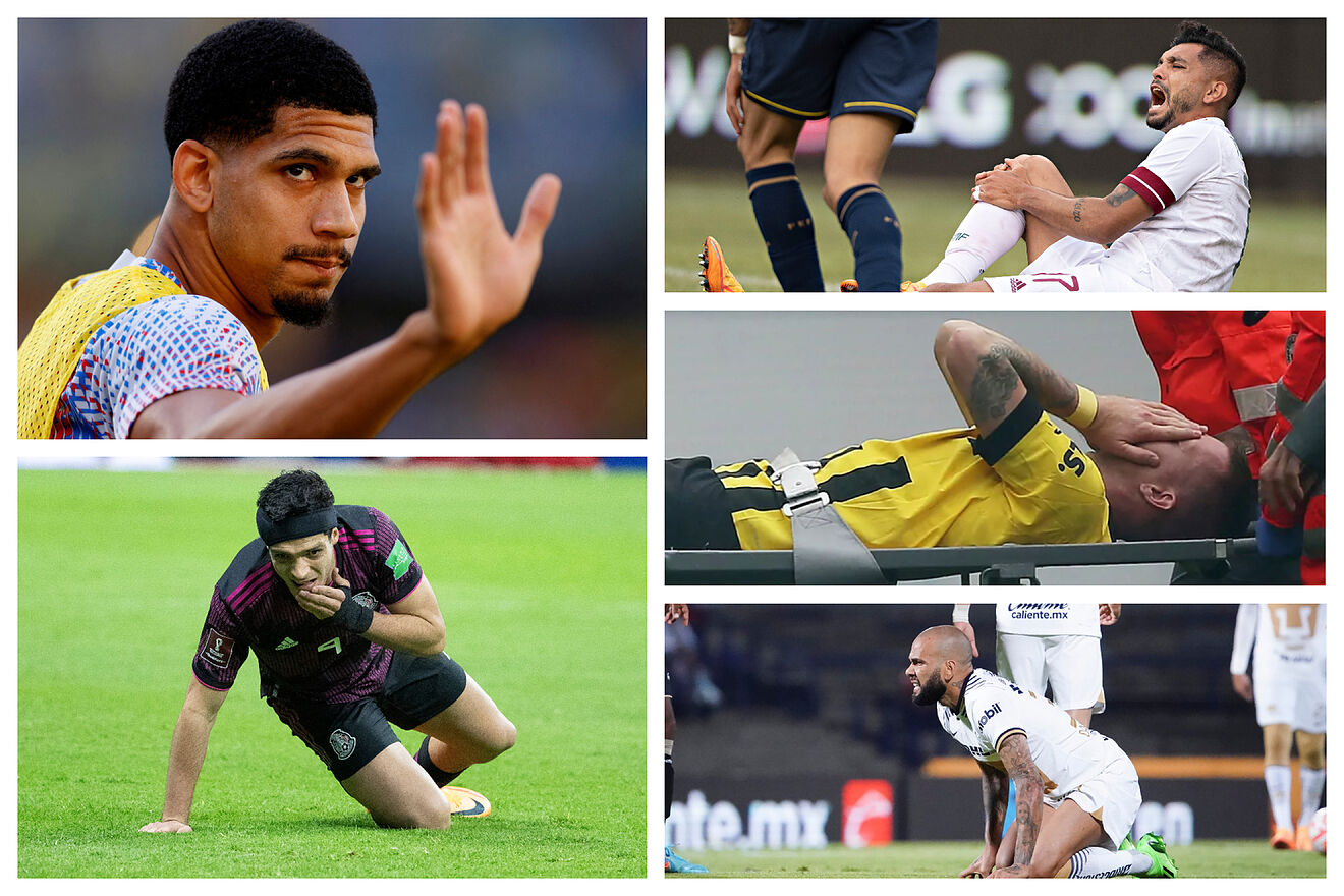 Las lesiones opacan en Mundial