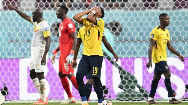 ECUADOR CAYÓ ANTE SENEGAL Y QUEDÓ ELIMINADO DEL MUNDIAL