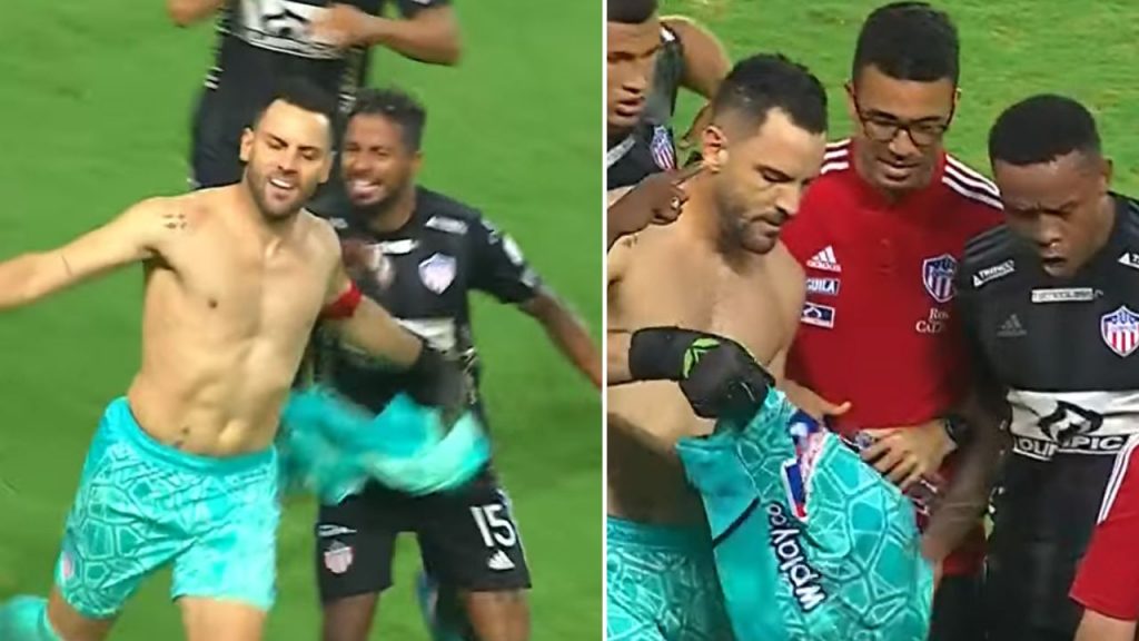 Viera dio la cara tras su expulsión