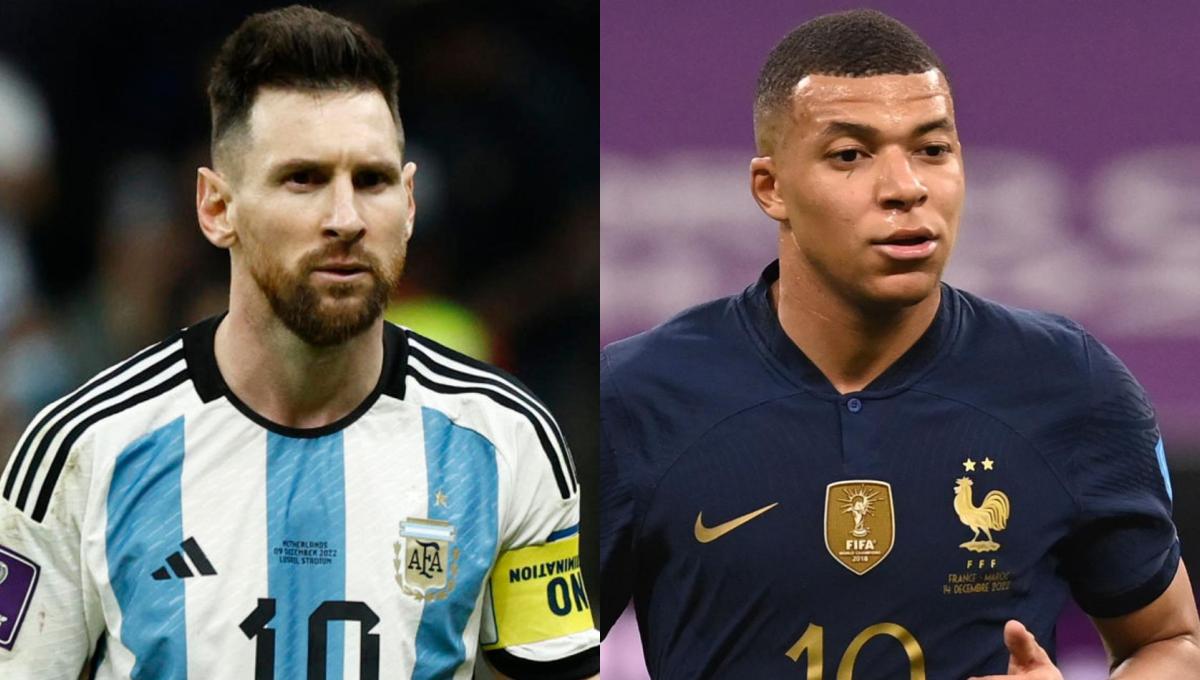 Messi y Mbappé por la copa del mundo