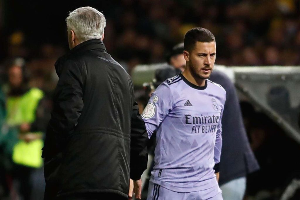 EDEN HAZARD Y SU DEPLORABLE ESTADO FÍSICO