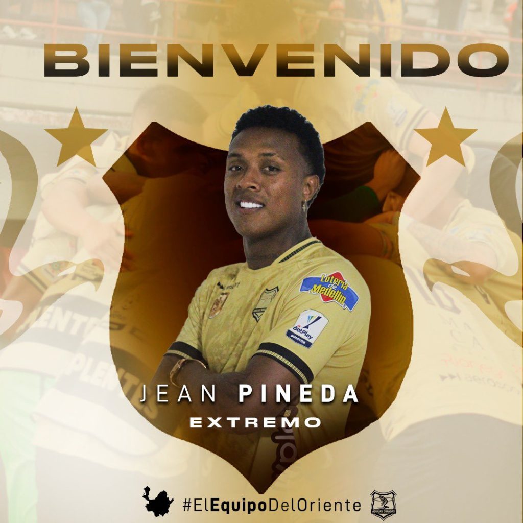 JEAN PINEDA, LA NUEVA ILUSIÓN DE ÁGUILAS DORADAS