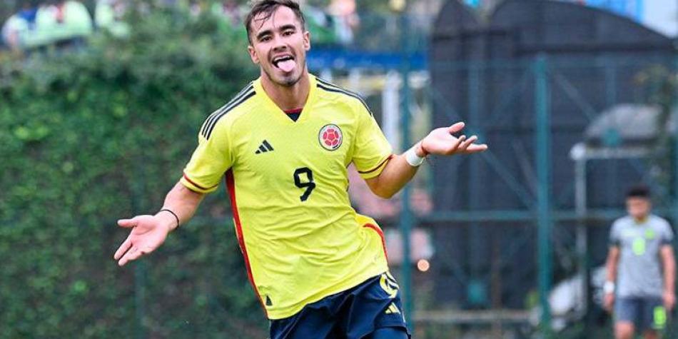 TOMÁS ÁNGEL SE DESATÓ CON LA SELECCIÓN COLOMBIA SUB-20