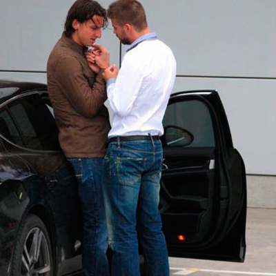 PIQUÉ HABLÓ DE SU POLÉMICA FOTO CON IBRAHIMOVIC