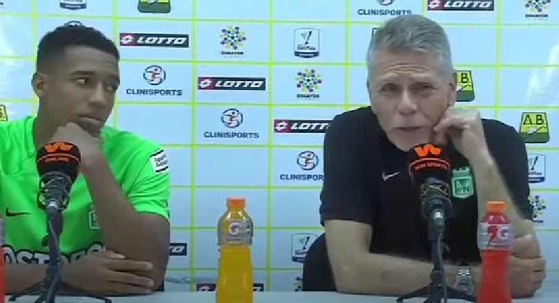 Autuori se molestó por el gol anulado a Palacios