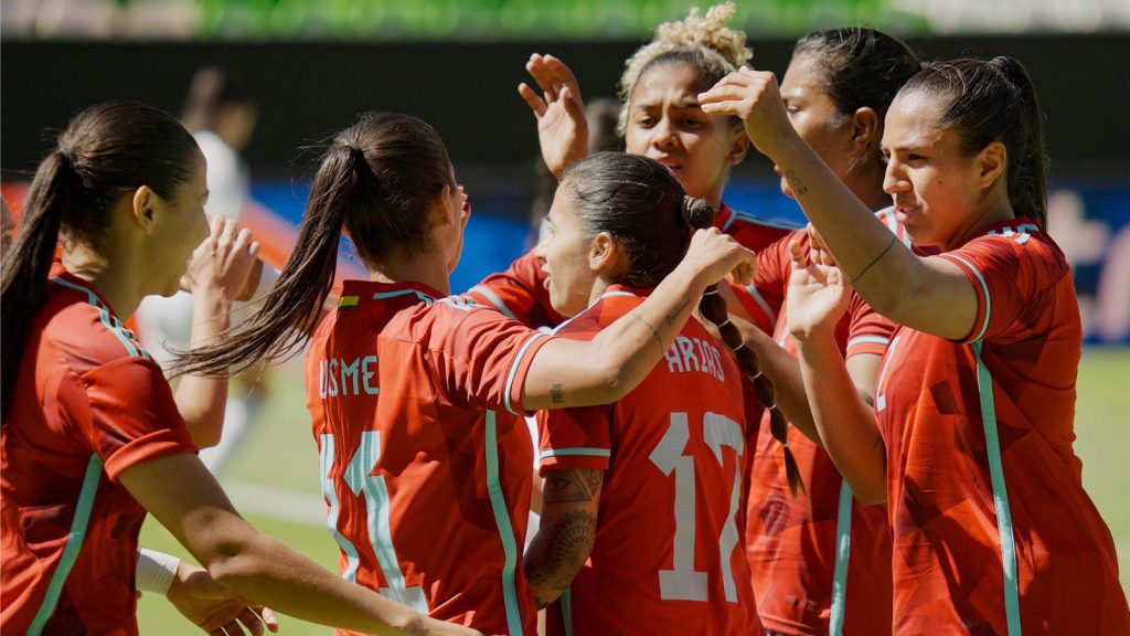 Selección Colombia femenina empató con Costa Rica