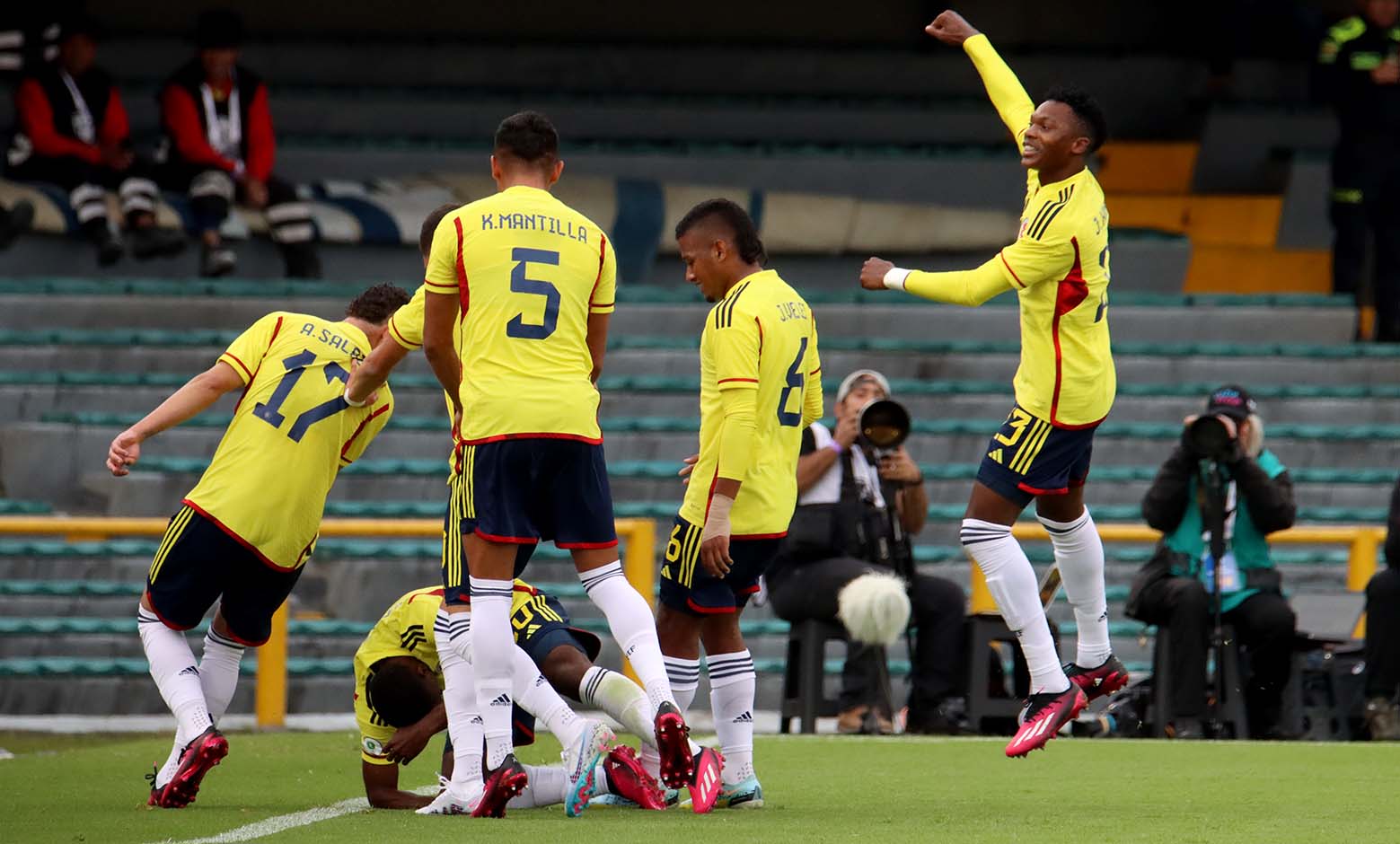 LOS 21 JUGADORES DE COLOMBIA PARA EL MUNDIAL SUB-20