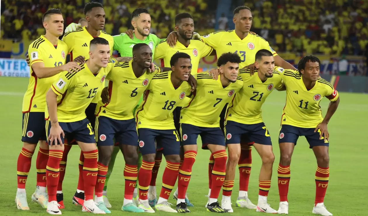 Principales ausencias Selección Colombia