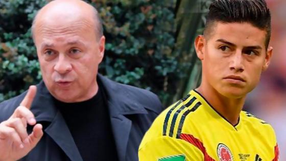 Carlos Antonio Vélez cuenta nueva pataleta de James en Brasil