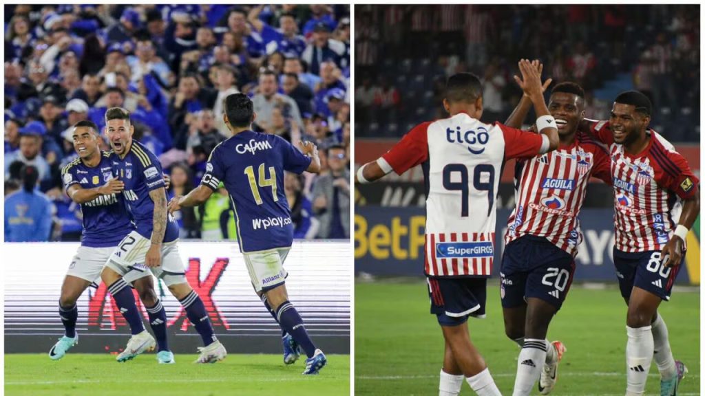 Junior y Millonarios ya tienen rivales en libertadores