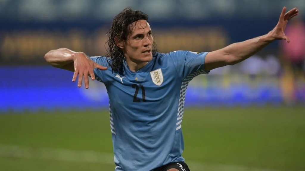 Edinson Cavani no estará en la Copa América