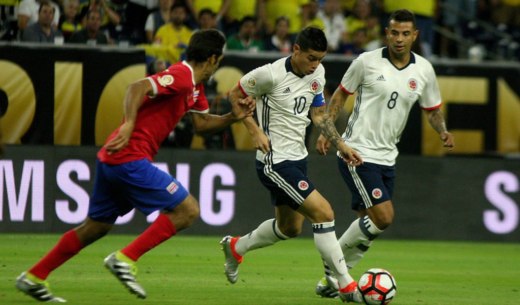 Antecedente de Colombia y Costa Rica en la Copa América