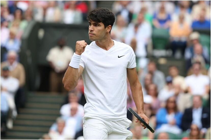 Alcaraz está en la final de Wimbledon