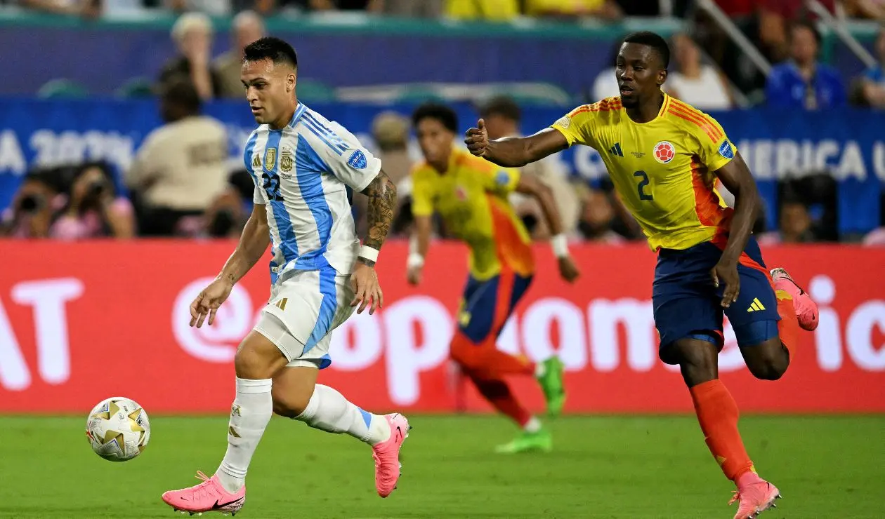 Colombia cayó derrotada ante Argentina en la final de la Copa América