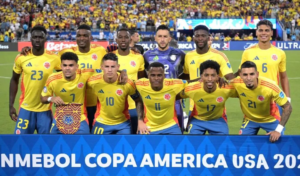 La posición de Colombia en el Ránking FIFA