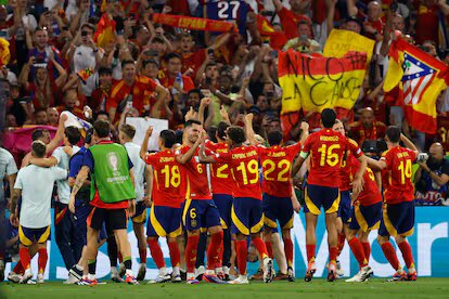 España es el primer finalista de la Eurocopa