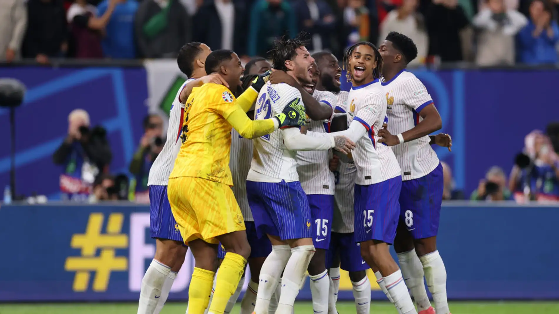 Francia es el segundo semifinalista