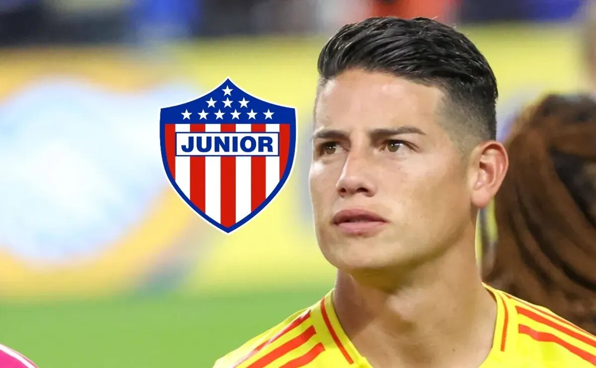 James descartado para Junior