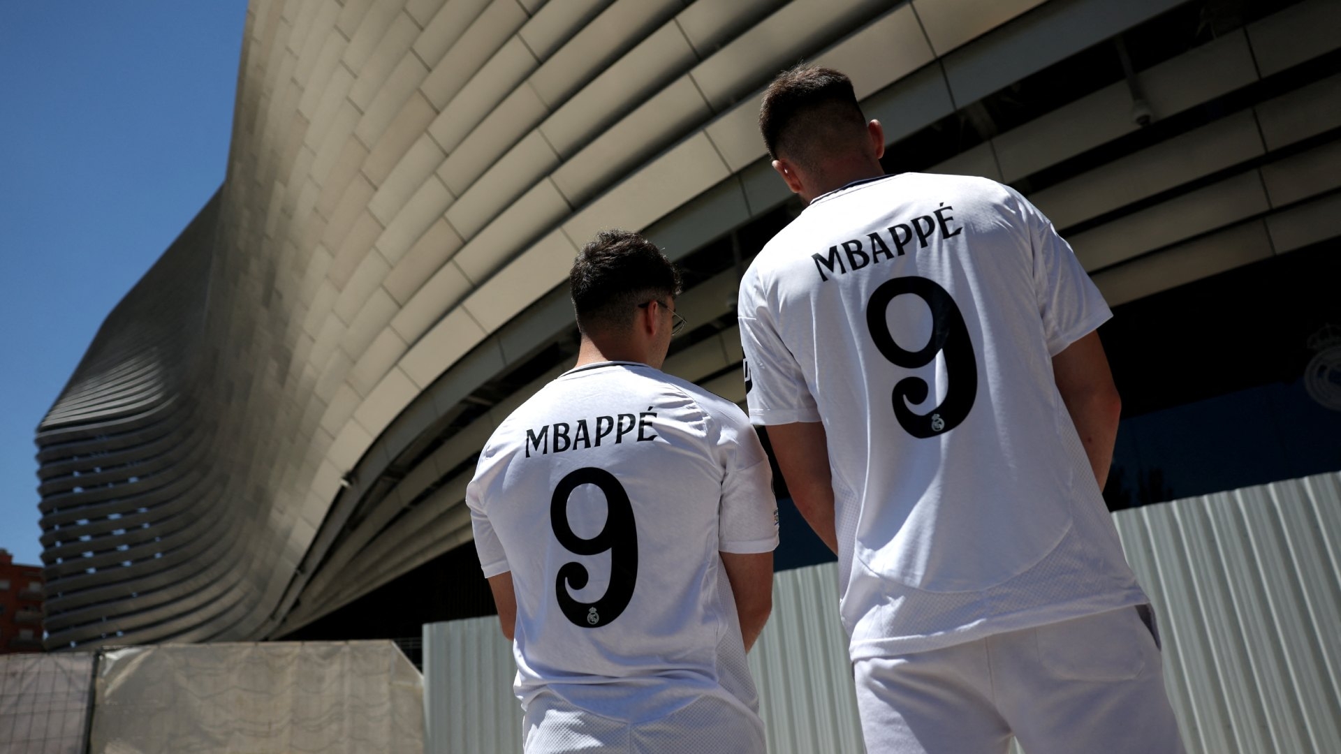 Presentación de Mbappé en el Real Madrid