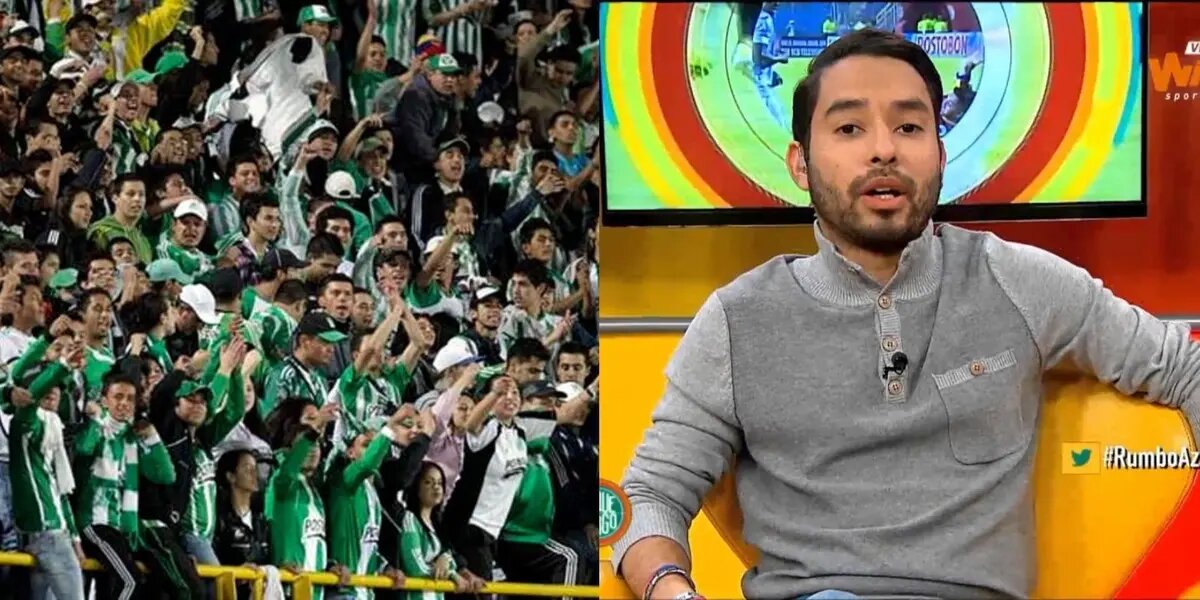 Periodista pidió perdón a hinchada de Nacional