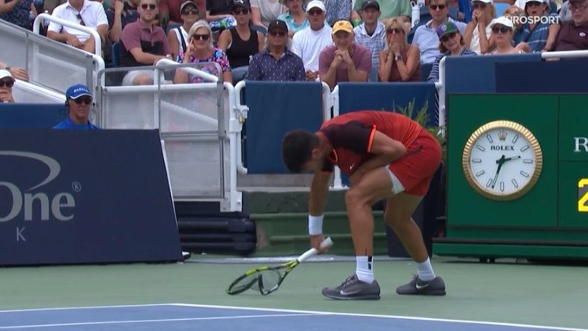 Furiosa reacción de Alcaraz