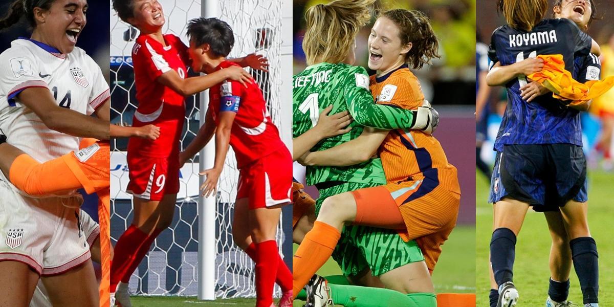 Así se jugarán las semifinales del mundial femenino