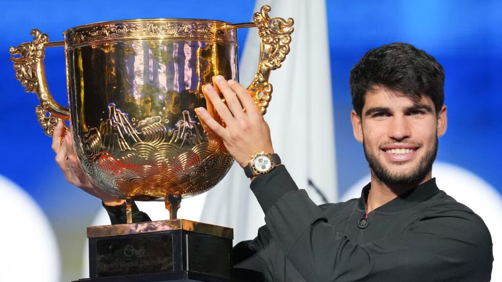 Carlos Alcaraz ganó el ATP de Pekín