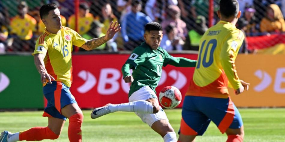 Selección Colombia perdió ante Bolivia