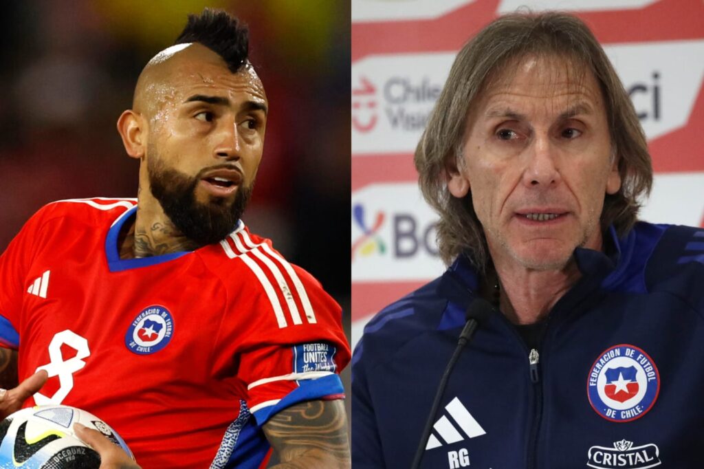 Gareca y Vidal