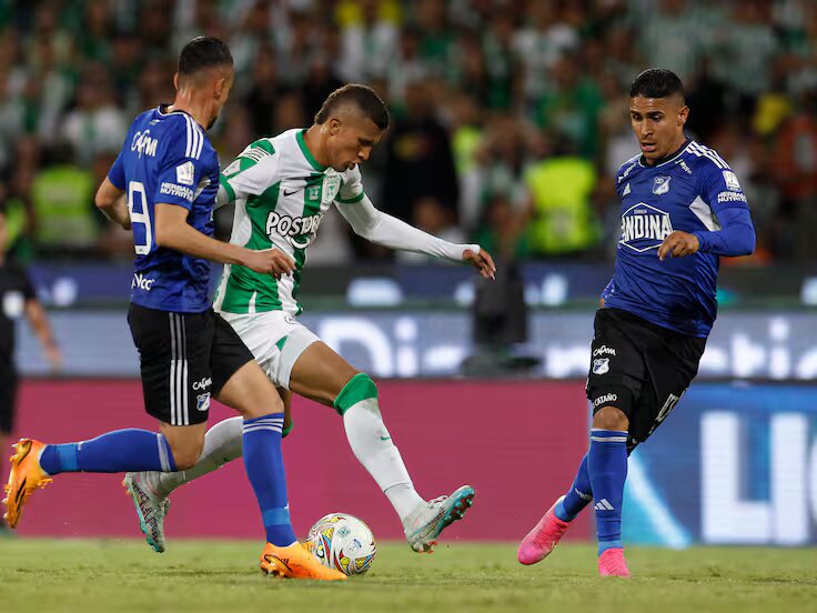 Nacional a romper la racha ante Millonarios