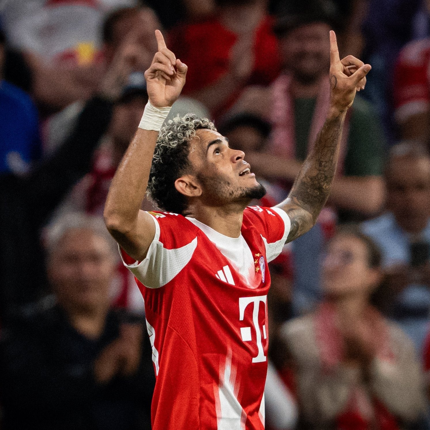 Otro gol de Luis Díaz con Bayern Múnich