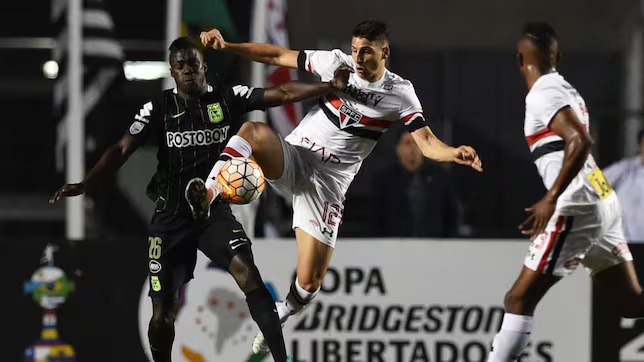 Historial entre Nacional y Sao Paulo