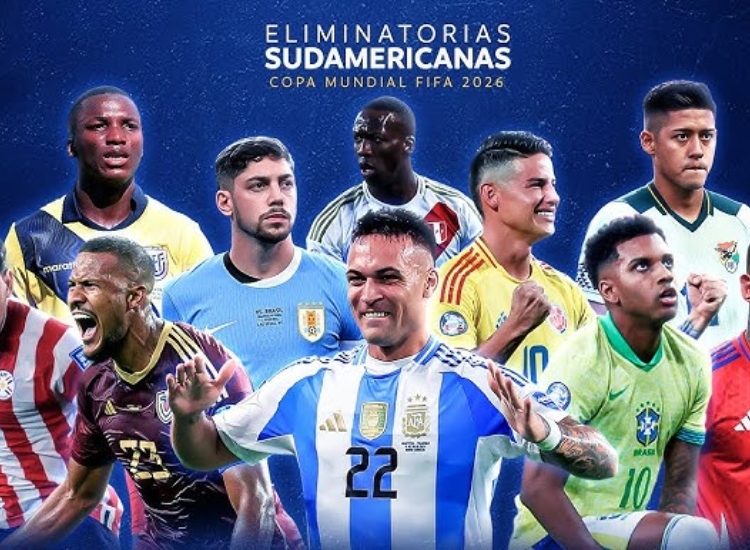 Tabla de posiciones eliminatorias sudamericanas