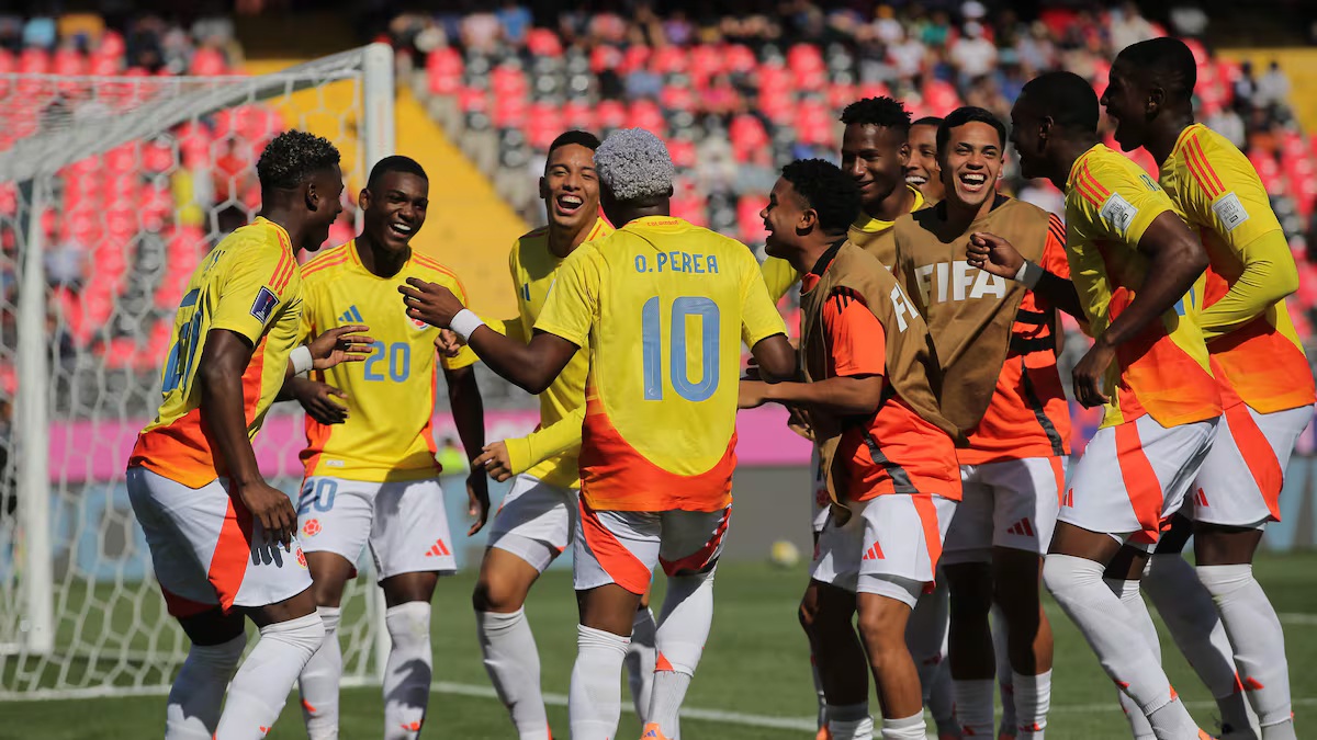 Selección Colombia a cuartos del mundial Sub-20
