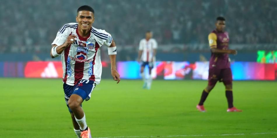 Junior pegó primero